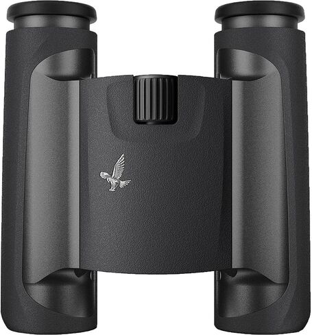 Swarovski Optik 8x25mm CL Pocket Wild Nature Waterproof Roof Prism Binocular with 6.8 Degree Angle of View, Anthracite | For Birdwatching, Travel & Outdoor Adventures foldable, fits comfortably in hand and pocket, easy to use, waterproof in Kuwait