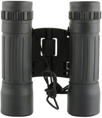 Folding Roof Prism Binoculars - 12x30Compact Binoculars Lightweight Foldable,Portable Travel for Adults with BK4 Prism,Clear Vision for Bird Watching Hiking Sports Outdoor Activities in Kuwait