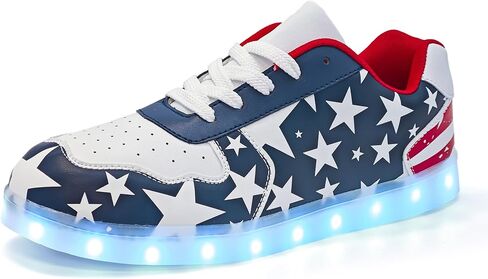 Wooowyet Men LED Light Up Shoes for Women High Top Lights Sneakers Glowing Neon Luminous Sequin Fashion Sparkle Bling Shiny Punk Boots LED Shoes in Kuwait