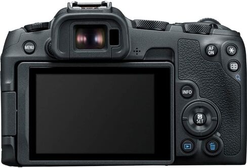 Canon EOS R8 Mirrorless Camera | 24.2MP Full Frame Sensor 4K 60p Video | Compact Lightweight Hybrid Camera for Travel and Content (5803C002) + Canon RF 24-105mm Lens + 64GB Card + LP-E17 Battery + Bag in Kuwait