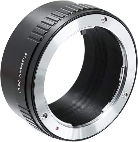 Fotasy Olympus OM Lens to L Adapter, Copper, OM Lens Adapter to L Mount, Compatible with Panasonic S1 S1H S1R S4 S5 Leica SL SL2 TL2 TL Leica T Sigma fp fp L Mirrorless Camera in Kuwait