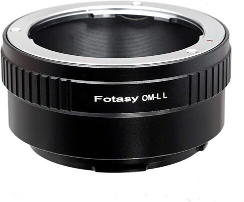 Fotasy Olympus OM Lens to L Adapter, Copper, OM Lens Adapter to L Mount, Compatible with Panasonic S1 S1H S1R S4 S5 Leica SL SL2 TL2 TL Leica T Sigma fp fp L Mirrorless Camera in Kuwait