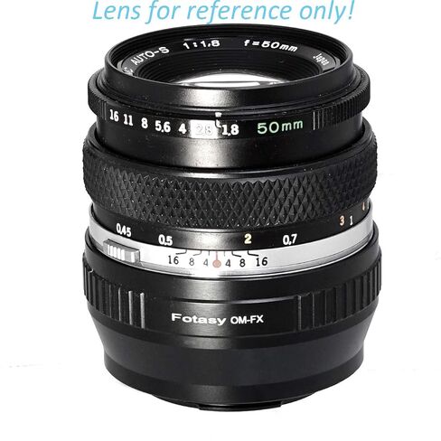 Fotasy OM Lens to Fuji X Adapter, Olympus OM Mount to X Mount Adapter, fits Fujifilm X-Mount Mirrorless Cameras X-Pro2 X-E2 X-E3 X-A5 X-M1 X-T1 X-T2 X-T3 X-T10 X-T20 X-T30 X-H1 in Kuwait