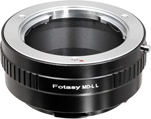 Fotasy Minolta Rokkor MD Lens to L Adapter, Copper, MD Lens Adapter to L Mount, Compatible with Panasonic S1 S1H S1R S4 S5 Leica SL SL2 TL2 TL Leica T Sigma fp fp L Mirrorless Camera in Kuwait