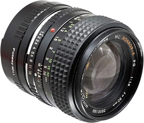 Fotasy Minolta Rokkor MD Lens to L Adapter, Copper, MD Lens Adapter to L Mount, Compatible with Panasonic S1 S1H S1R S4 S5 Leica SL SL2 TL2 TL Leica T Sigma fp fp L Mirrorless Camera in Kuwait