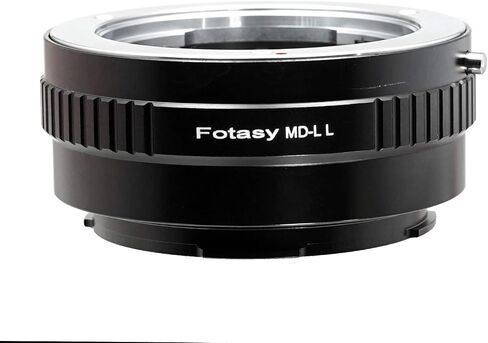 Fotasy Minolta Rokkor MD Lens to L Adapter, Copper, MD Lens Adapter to L Mount, Compatible with Panasonic S1 S1H S1R S4 S5 Leica SL SL2 TL2 TL Leica T Sigma fp fp L Mirrorless Camera in Kuwait