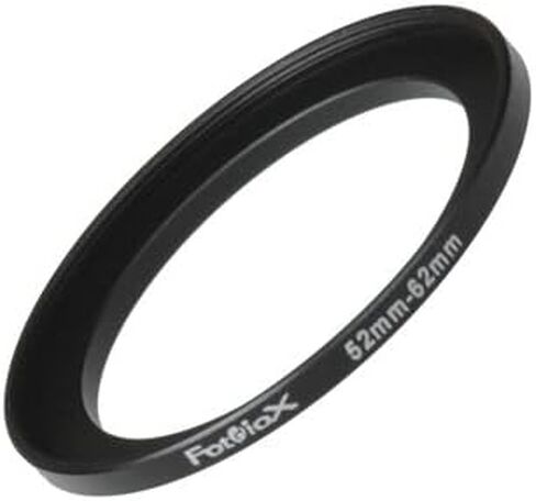 Fotodiox Metal Step Up Ring, Anodized Black Metal 52mm-62mm, 52-62 mm in Kuwait