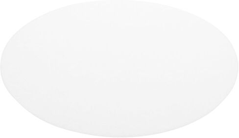 DOITOOL Acrylic Ceiling Light Diffuser Shade Cover for Home Décor and Living Spaces, White Lamp Diffuser Disc with Gentle Illumination and Scratch-free Mounting, 23.5cm Diameter in Kuwait