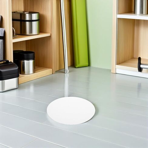 DOITOOL Acrylic Ceiling Light Diffuser Shade Cover for Home Décor and Living Spaces, White Lamp Diffuser Disc with Gentle Illumination and Scratch-free Mounting, 23.5cm Diameter in Kuwait