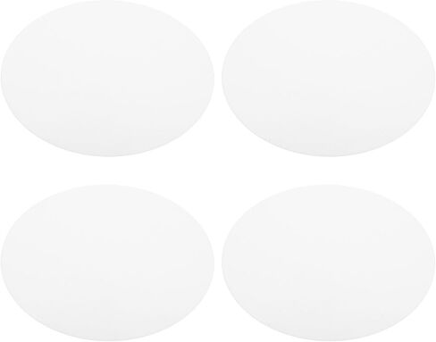 SHERCHPRY Ceiling Light Diffuser Panel White with Uniform Light Distribution and Versatile Compatibility 4pcs round Acrylic 20cm Lampshade Cover for Bedroom and Dining Room in Kuwait