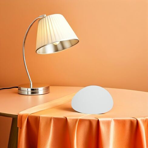 VANZACK 2pcs round Cloth Lamp Shade Diffuser for Ceiling Lamps Anti-glare Soft Light Diffuser with Optimal Light Distribution and Lightweight Design for Gatherings and Offices in Kuwait