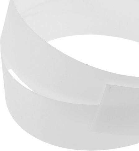 LED Light Diffuser Sheet for Strip Lights, Flexible Plastic Panel with 0.8mm Thickness, Uniform Illumination and Minimizing Glare, for Office Lighting Upgrades and Custom LED in Kuwait