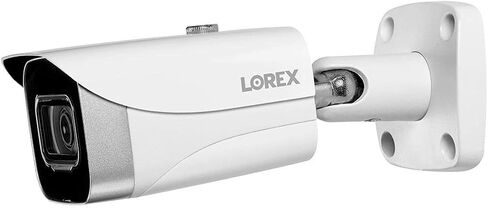 Lorex Technology Lorex E841CA-E 4K Ultra HD IP Security Camera with Color Night Vision (4 Cameras) white 8.46x5.82 h 21.5x14.8cm E841CA-4PK in Kuwait