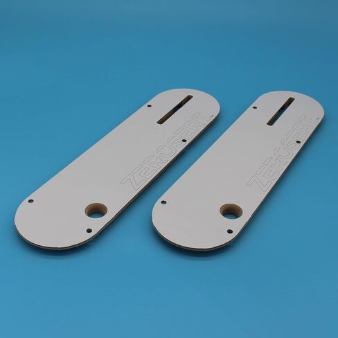 Zero Clearance Table Saw Inserts for Jet, Powermatic, Shop Fox, Grizzly, and Others - Laminated (2-Pack) in Kuwait