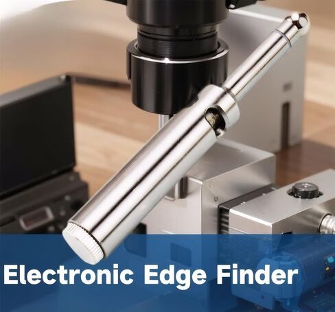 Electronic Edge Finder with LED and Beep for CNC Milling Lathe Machining 16mm Shank Edge Finder Precision Positioning Touch Point Sensor(Include Battery) in Kuwait