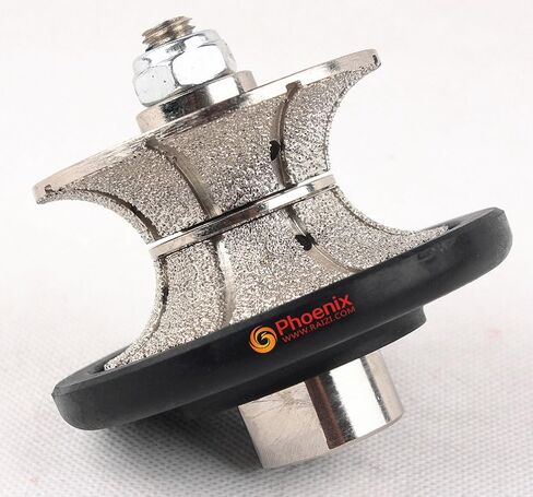 Raizi V30 30mm Full Bullnose Diamond Hand Profiler/Router Bits with 5/8-11 Thread for Granite Countertop in Saudi Arabia