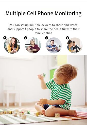 OVWE Mini Hidden Camera, 1080P Night Vision Spy Camera，Wide-Angle Home Security Camera with Motion Detection (2 Pack) in Kuwait