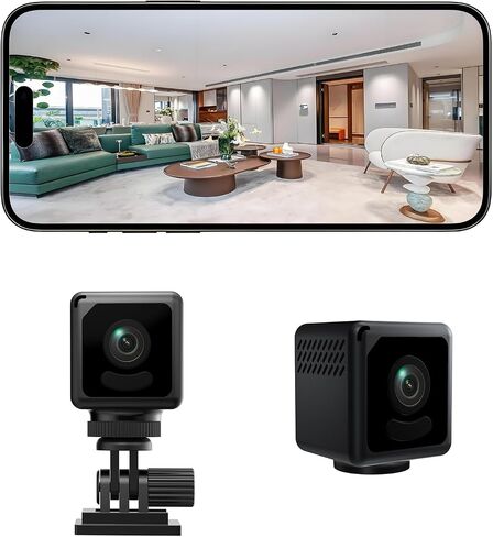 Security Camera 4K HD Indoor/Outdoor WiFi Camera for Home Security, Motion Detection, Night Vision, App Control, Local & Cloud Storage, Wireless Baby Monitor in Kuwait