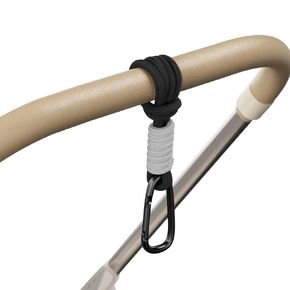 SURDOCA Baby Stroller Hooks, Stroller Clips and Hooks for Diaper Bag, Mommy Bag Hook for Stroller Heavy Duty, Universal Stroller Hanger and Strap, Stroller Accessories for Mom in Saudi Arabia