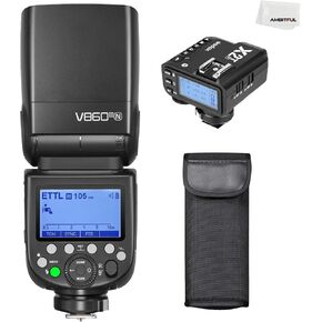 Godox V860III-C TTL 2.4G GN60 HSS Camera Flash with 10-Speed Adjustable Modeling Light, One-Key Switch TTL+2600 mA, Extremely Fast Recovery Lithium Battery Speedlite for Canon (Godox V860III-C) in Kuwait
