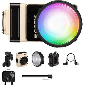 ZHIYUN MOLUS X200 RGB Combo Handheld LED Video Light | 200W Portable Continuous Output Lighting,2500K~10000K 13400Lux CRI ≈95 TLCI ≈97,Bowens Mount in Kuwait