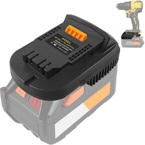 for Ryobi to Milwaukee Battery Adapter, for M18 Battery and for Dewalt Work for Ryobi 18V Tool in Saudi Arabia