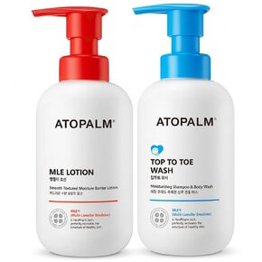 ATOPALM MLE Lotion and Top to Toe Baby Wash Bundle in Saudi Arabia