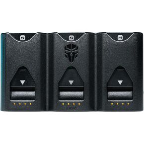 JUPIO x Pr1me Tri-Charge Compatible with Canon LP-E6 (JTC-LPE6) | USB-C Power Delivery (PD) charger LED in Saudi Arabia