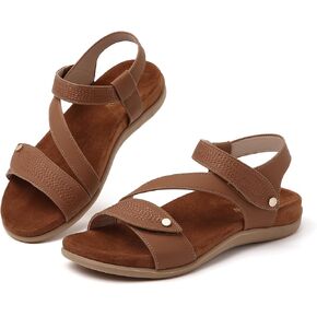 Tilocow Orthopedic Sandals with Arch Support for Woman Walking Summer in Saudi Arabia
