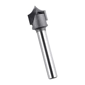 Engraving CNC Wood Carving Router Bit 1/4" Radius 1/4" Shank 1/2" Dia 2-Flute Carbide Ball Nose V Groove Router Bit in Saudi Arabia