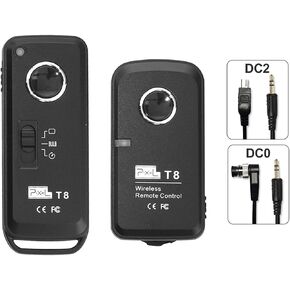 Camera Remote Control Wireless Shutter Release for Nikon DC2/DC0 Compatible with Nikon Df, Z6, Z7, Z7II, D7500, D7100, D5600, D5500, D5300, D3300, D3200, D3100, D850, D810, D750, Coolpix A in Saudi Arabia