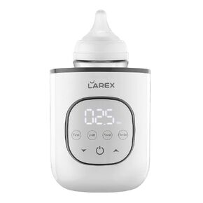 LAREX Bottle Warmer, Fast Baby Bottle Warmer for Breastmilk and Formula, with Timer and Accurate Temp Control, 8 in 1 Baby Milk Warmer BPA Free with Digital Display, Bottle Warmers for All Bottles | 8 in 1 Baby Milk Warmer BPA Free with Digital Display, T in Saudi Arabia