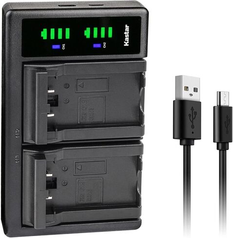 Kastar 2-Pack CR-V3 Battery and LTD2 USB Charger Replacement for Olympus C-360, C-4000, C-4000Z, C-4040, C-4040Z, C-450, C-460, C-460 Zoom del Sol, C-500 Zoom, C-5050, C-5050Z, C-5500 Sport Zoom in Kuwait