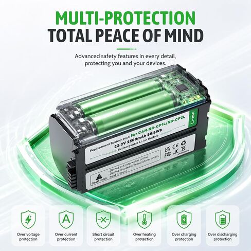 2500mAh NB-CP2L NB CP2L battery + charger Compatible with Canon Selphy CP1500 NB-CP1L SELPHY CP1200 CP1300 CP770 CP780 CP790 CP800 CP900 CP910CP100 CP200 CP220 CP300 CP330 CP510 CP730 photo printer in Saudi Arabia