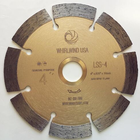 TSS 12-Inch Laser Welded Dry or Wet Cutting General Purpose Power Saw Segmented Diamond Blades for Concrete Stone Brick Masonry (Factory Direct Sale) (12") | Dry or Wet Cutting for Concrete Stone Brick Masonry,1"-20mm Arbor,Broadened Cutter Head in Kuwait