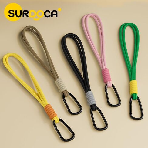 SURDOCA Baby Stroller Hooks, Stroller Clips and Hooks for Diaper Bag, Mommy Bag Hook for Stroller Heavy Duty, Universal Stroller Hanger and Strap, Stroller Accessories for Mom in Kuwait