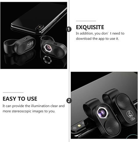 MERRYHAPY X Pocket Size Abs Plastic with LED Light Mobile Phone Microscope Digital Microscope Portable and Sturdy Optical Lens for Jewelry and Gemstone Inspection for Smartphone Use in Kuwait