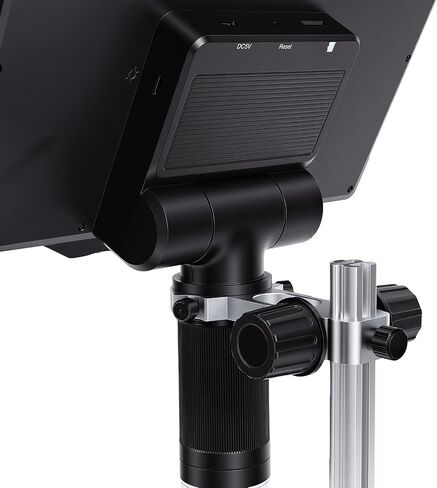 XUMIUZIY Digital Microscope with 10.1" Screen, 500-1000x Infinite Zoom | Electronic Microscope Magnifier with LED Lights, 1080P HD, 60 Rrotational Screen, PC View, Remote Control in Kuwait