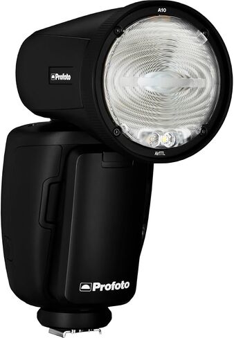 Profoto A10 On and Off Camera Flash for Nikon, Bundle with Glow 24" PS-B24K ParaSnap Octagonal Softbox, Adapter, Color Filter Shapers Kit in Kuwait