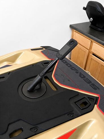 Camera Mount for Sea-Doo RXP-X, RXT-X, GTX, GTI, GTR, Fish PRO, Wake PRO 2018-2025, Rear Deck Holder, Carbon Fiber in Kuwait