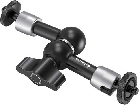 SMALLRIG 5.5-inch Magic Arm 2-Pack, Articulating Adjustable Friction Arm Mount with 1/4"-20 Thread Screw, for Camera Monitor/LED Light Setup, 5316 in Kuwait