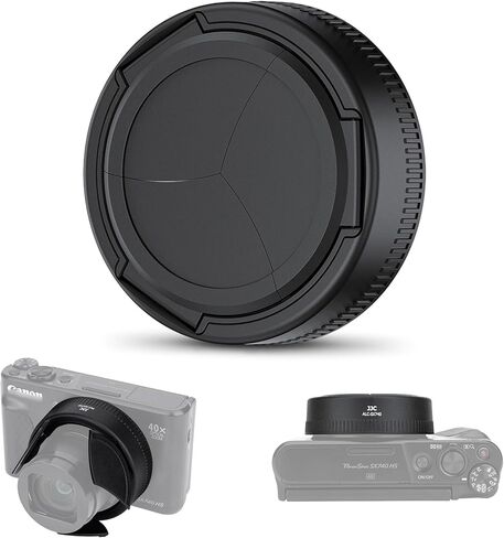 Lumix ZS99 Auto Open and Close Lens Cover Cap for Panasonic ZS99 Protector | Metal Frame Body, Lumix TZ99 Automatic Lens Protective Cap with EVA & Silicone Interior, No Vignetting in Kuwait