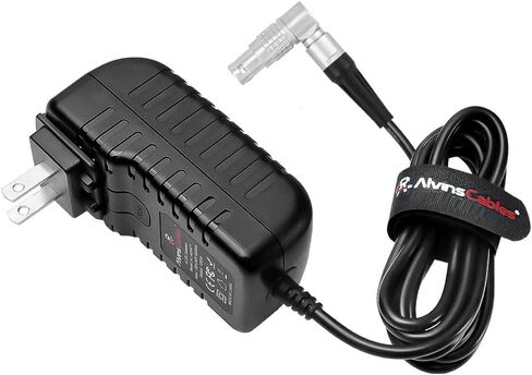Alvin’s Cables RED DSMC3 Rotatable 6 Pin Female AC Power Supply Adapter 12V 3A Universal Plug Charger for RED DSMC2 DSMC3 Komodo-X V-Raptor Camera, for DJI Ronin 4D, with UK EU AU US Plugs 2m/6.6ft in Kuwait