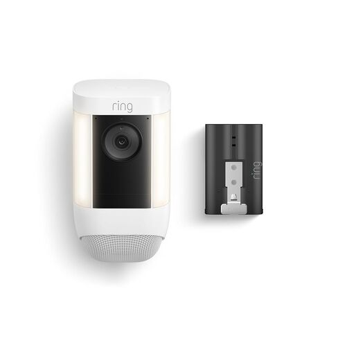 Ring Spotlight Cam Pro, Battery with extra Quick Release Battery in Kuwait