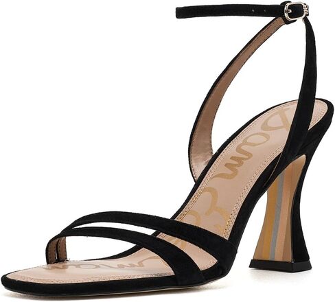Sam Edelman Women's Junie Heeled Sandal, Black, 12 Medium in Kuwait