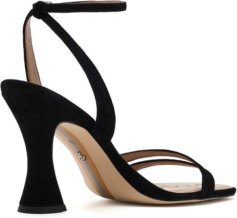 Sam Edelman Women's Junie Heeled Sandal, Black, 12 Medium in Kuwait