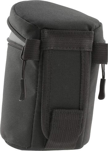 Navitech Black Water Resistant Camera Lens Protective Case Pouch Compatible with Sigma 17-50mm F2.8 EX DC OS HSM/EX DC HSM | Sigma 18-250mm F3.5-6.3 EX DC OS HSM/EX DC HSM in Kuwait