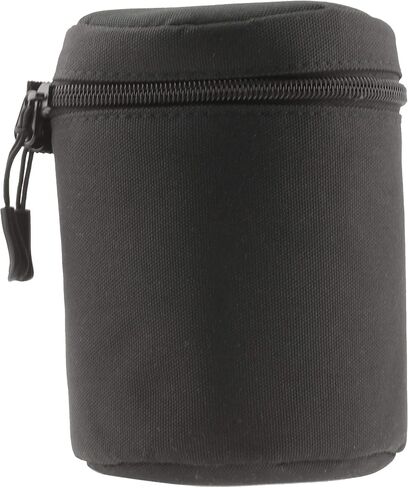Navitech Black Water Resistant Camera Lens Protective Case Pouch Compatible with Sigma 17-50mm F2.8 EX DC OS HSM/EX DC HSM | Sigma 18-250mm F3.5-6.3 EX DC OS HSM/EX DC HSM in Kuwait