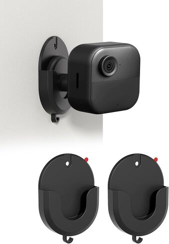 Blink Outdoor Camera Mount – No Drill, No Screws, Strong Adhesive Wall Bracket for Blink Outdoor 4(4th Gen)/(3rd Gen),Outdoor 2K+,Mini 2k+,Mini 2 Cameras – Easy, Secure Installation, Black in Kuwait