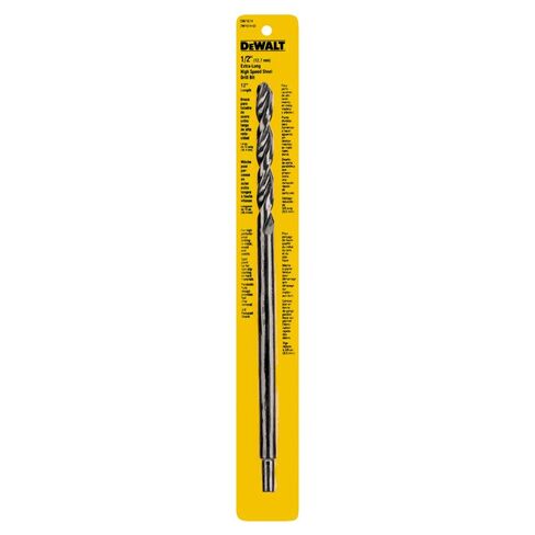 DEWALT Drill Bit, Black Oxide, 7/16-Inch x 12-Inch (DW1612) in Kuwait